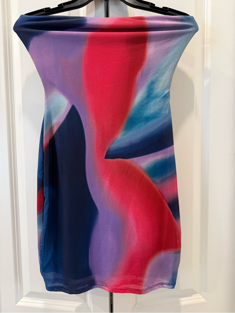 Windsor Strapless Abstract Multi-Color Bodycon Dress